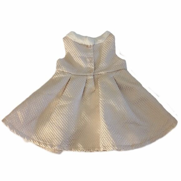 Childrens Place Pink Holiday Photo Shoot Dress sz 9-12M Girls - Picture 3 of 6